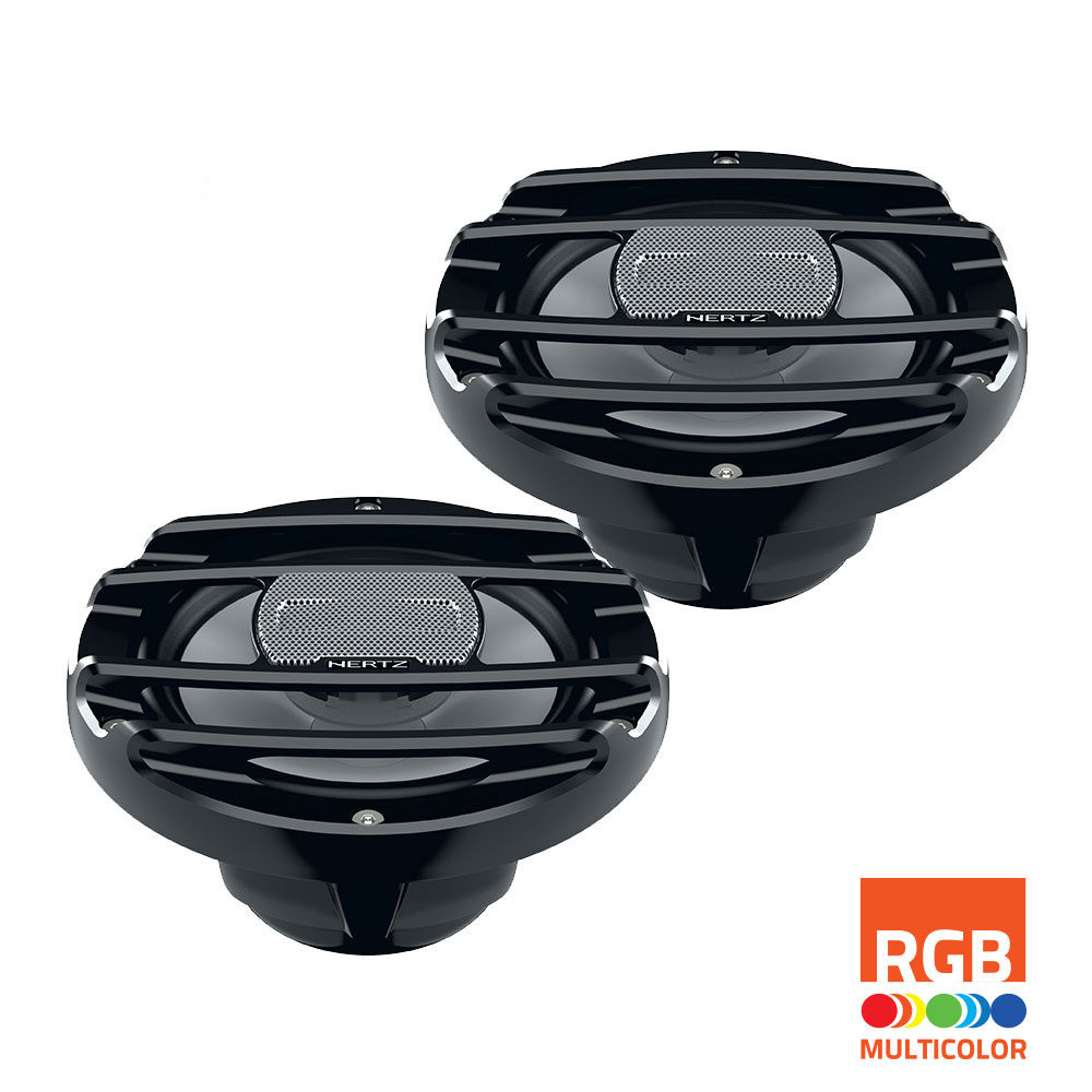 Hertz HMX 6.5 LD 150W 6.5" Coaxial Marine Boat Speakers With RGB LED - View #7